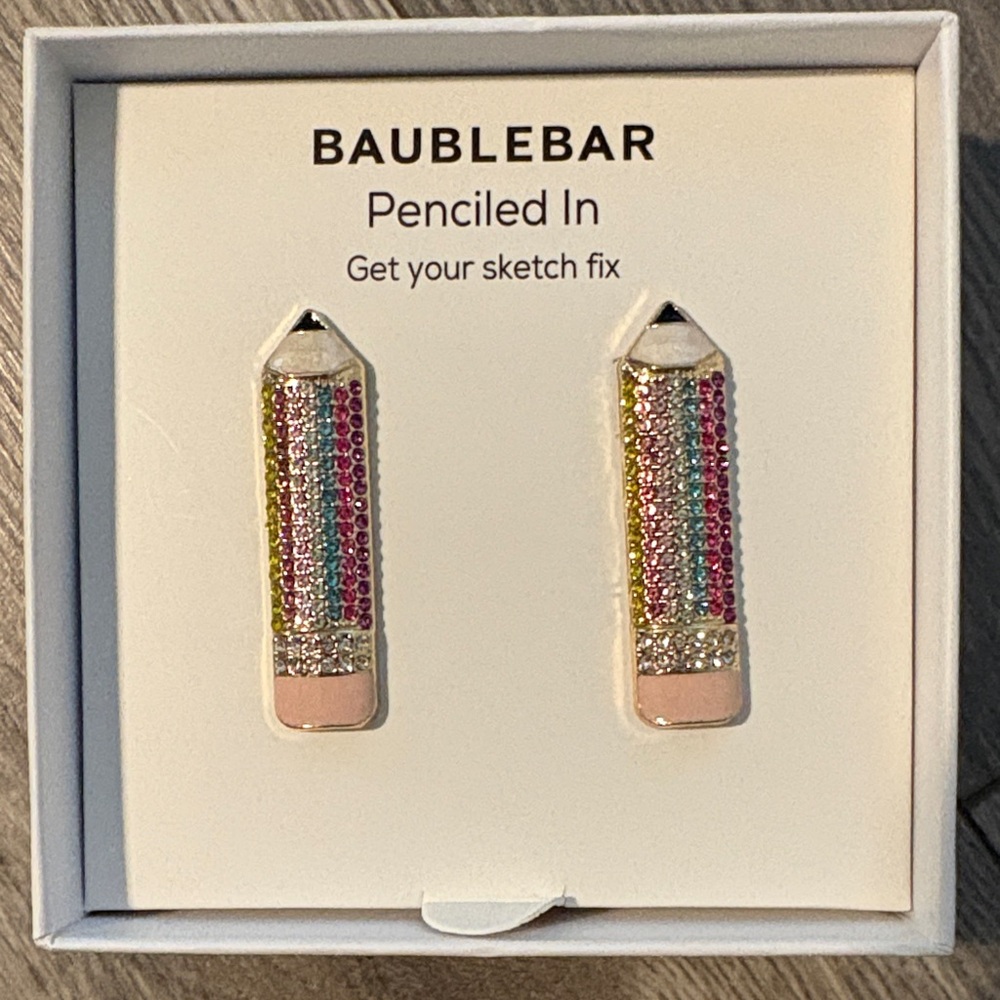 BaubleBar Vibrant Pencil Earrings